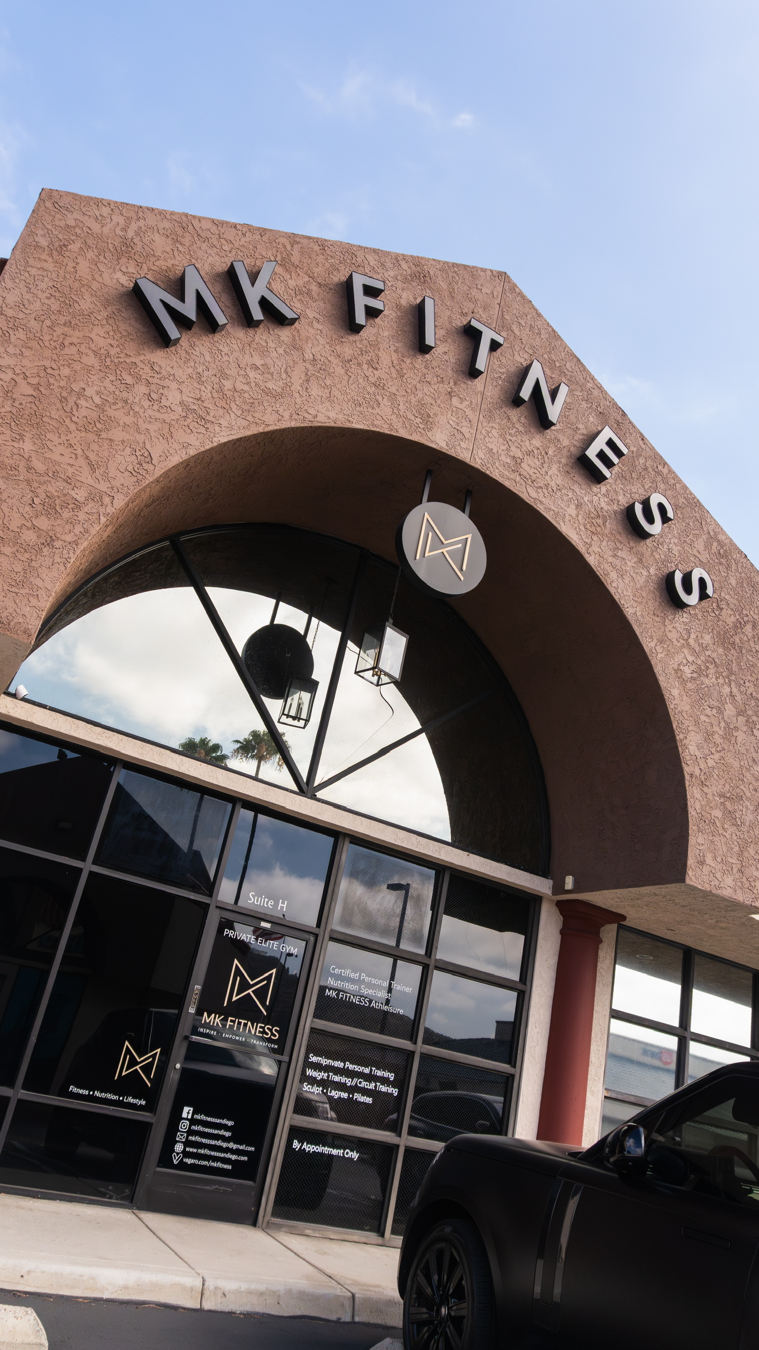 Inside the MK Fitness studio in Rancho San Diego